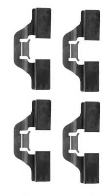 Комплектующие, колодки дискового тормоза MGA A271