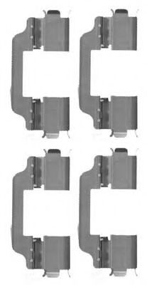 Комплектующие, колодки дискового тормоза MGA A277