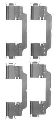 Комплектующие, колодки дискового тормоза MGA A298