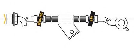 Тормозной шланг MGA F4546