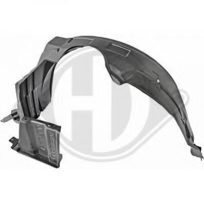 Обшивка, колесная ниша DIEDERICHS 6600009