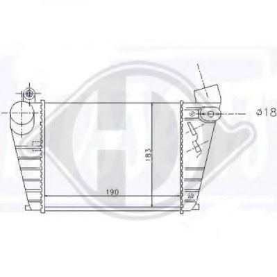 Интеркулер DIEDERICHS 8221307