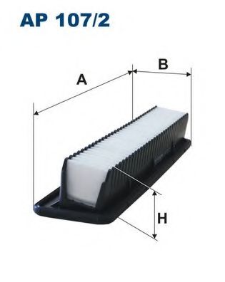 Воздушный фильтр FILTRON AP107/2