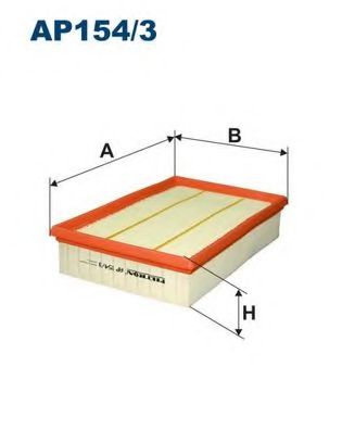 Воздушный фильтр FILTRON AP154/3