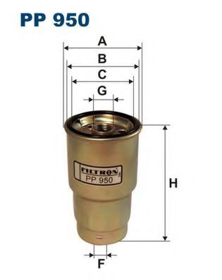 Топливный фильтр FILTRON PP950