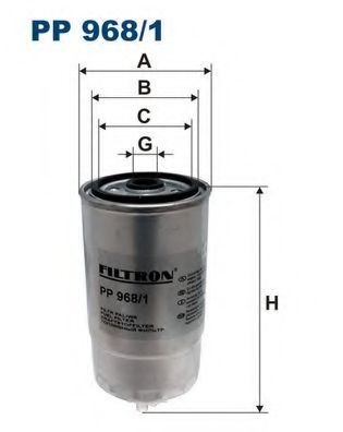 Топливный фильтр FILTRON PP968/1