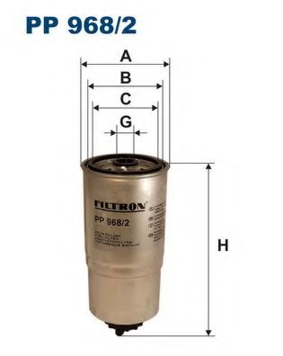 Топливный фильтр FILTRON PP968/2