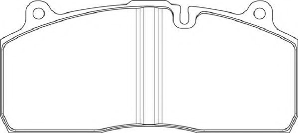 Комплект тормозных колодок, дисковый тормоз BERAL 2919530004145814