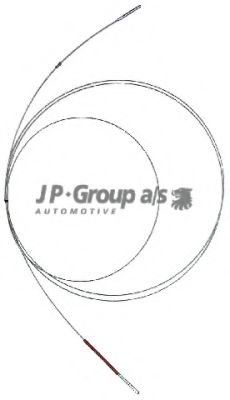 Тросик газа JP GROUP 1170100300