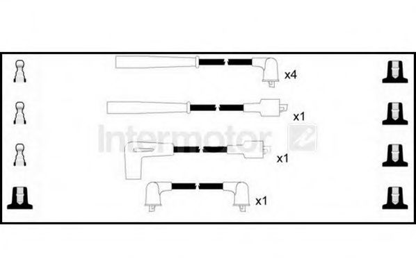 Комплект проводов зажигания STANDARD 73619