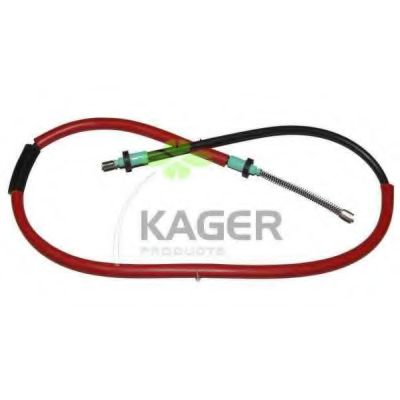 Трос, стояночная тормозная система KAGER 19-6428