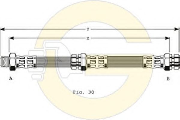 Тормозной шланг GIRLING 9002141