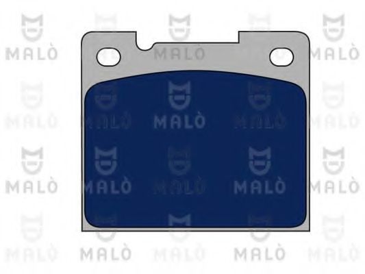 Комплект тормозных колодок, дисковый тормоз MALÒ 1050027