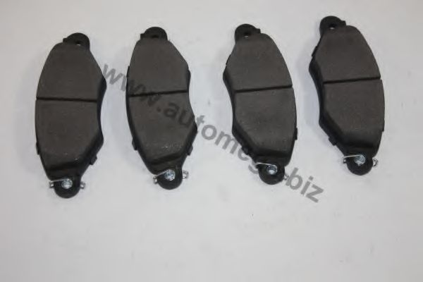 Комплект тормозных колодок, дисковый тормоз AUTOMEGA 304254087