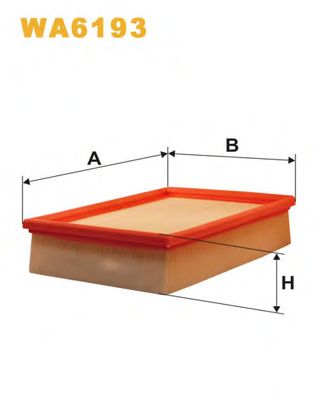 Воздушный фильтр WIX FILTERS WA6193