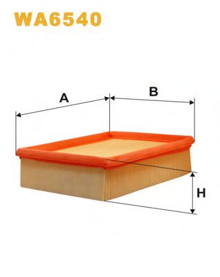 Воздушный фильтр WIX FILTERS WA6540