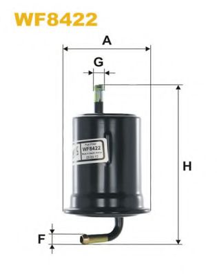 Топливный фильтр WIX FILTERS WF8422