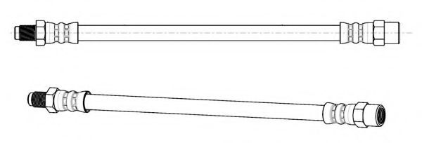Тормозной шланг CEF 510031