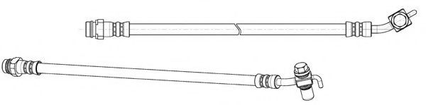 Тормозной шланг CEF 512747