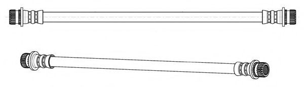 Тормозной шланг CEF 512837
