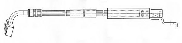 Тормозной шланг CEF 513156