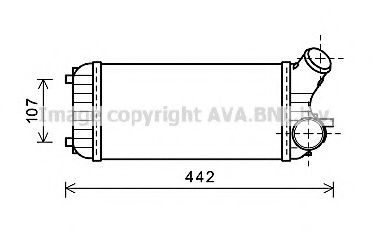 Интеркулер PRASCO FD4472