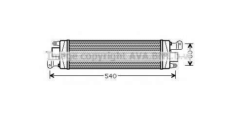 Интеркулер PRASCO FT4337