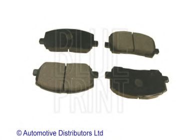 Комплект тормозных колодок, дисковый тормоз BLUE PRINT ADT342143