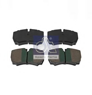 Комплект тормозных колодок, дисковый тормоз DT 7.92614