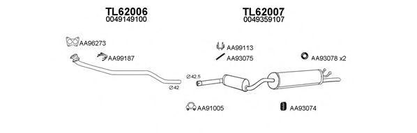 Система выпуска ОГ VENEPORTE 620003