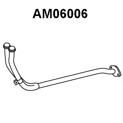 Труба выхлопного газа VENEPORTE AM06006