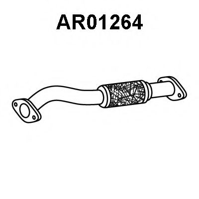 Труба выхлопного газа VENEPORTE AR01264