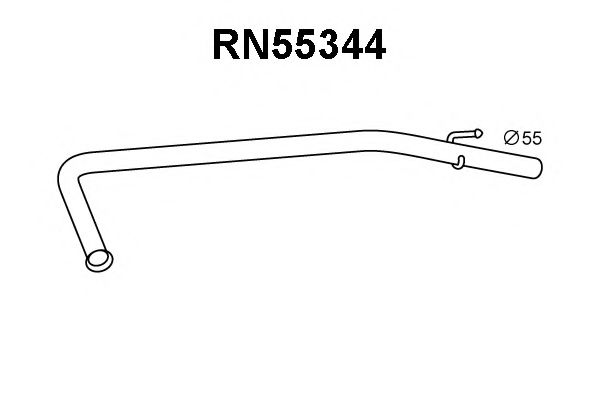Труба выхлопного газа VENEPORTE RN55344