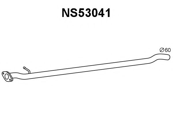 Труба выхлопного газа VENEPORTE NS53041