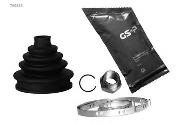 Монтажный комплект, сильфон приводного вала GSP 780352