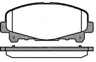Комплект тормозных колодок, дисковый тормоз RAICAM 24785