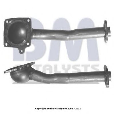 Труба выхлопного газа BM CATALYSTS BM50172