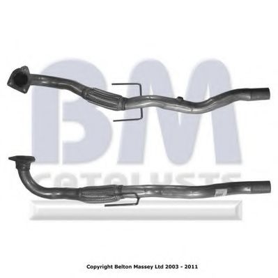 Труба выхлопного газа BM CATALYSTS BM50181