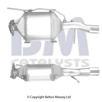 Сажевый / частичный фильтр, система выхлопа ОГ BM CATALYSTS BM11197H