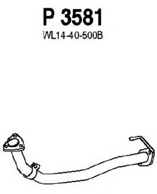 Труба выхлопного газа TEMOT 300075