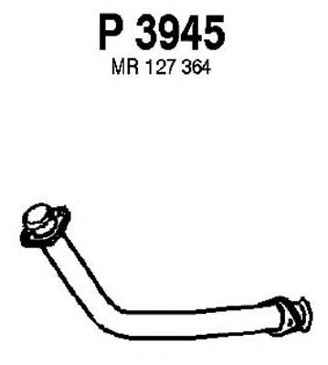 Труба выхлопного газа FENNO 3945