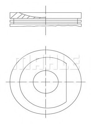 Поршень PERFECT CIRCLE 56 04028 0