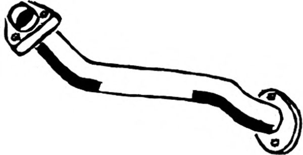 Труба выхлопного газа ASMET 24.056