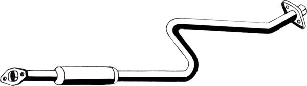 Средний глушитель выхлопных газов ASMET 14.020