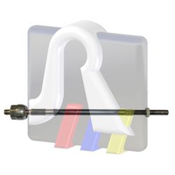 Осевой шарнир, рулевая тяга LEMFÖRDER 25295