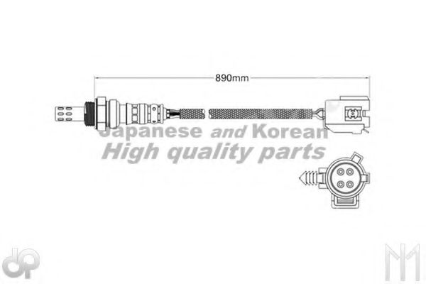 Лямбда-зонд ASHUKI 9200-49228