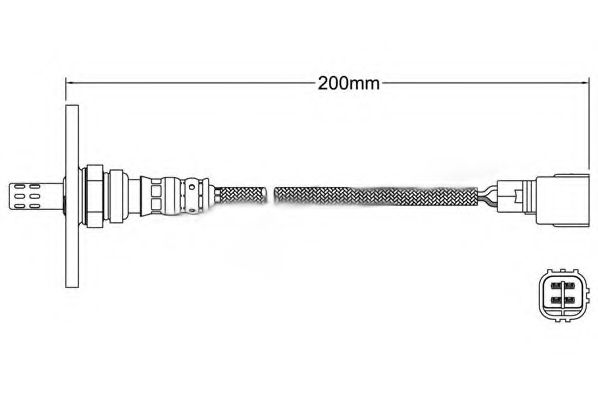 Лямбда-зонд ASHUKI 9200-49732