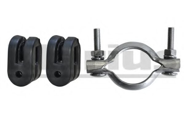 Монтажный комплект, глушитель KLARIUS 402801
