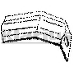 Кронштейн, система выпуска ОГ KLARIUS 430229