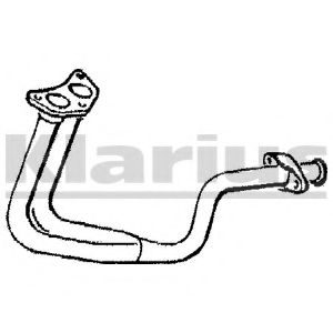 Труба выхлопного газа KLARIUS FE56G